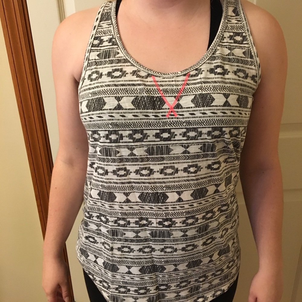 Gray tank top